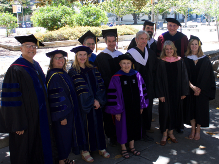 Liberal Studies Faculty at Commencement