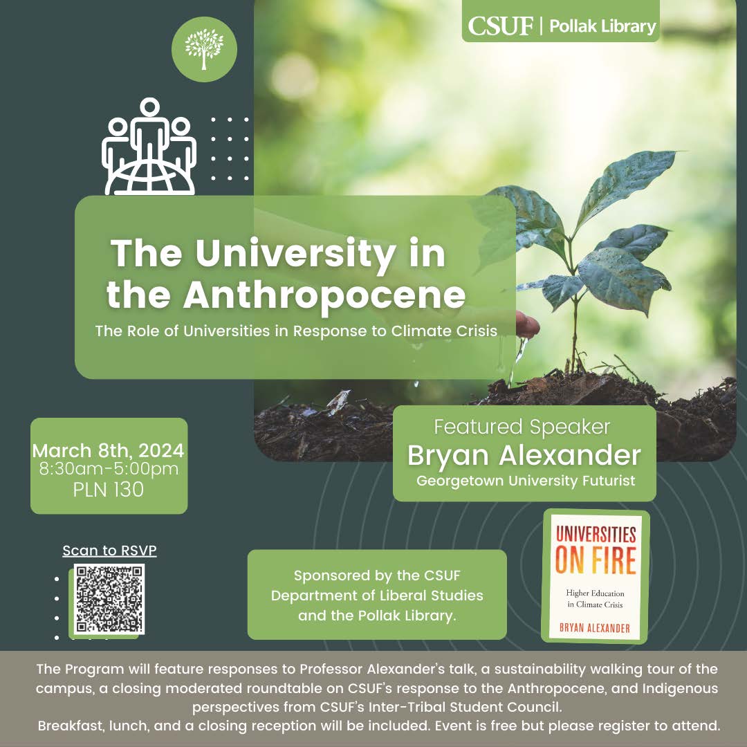 The University in the Anthropocene Conference Flyer